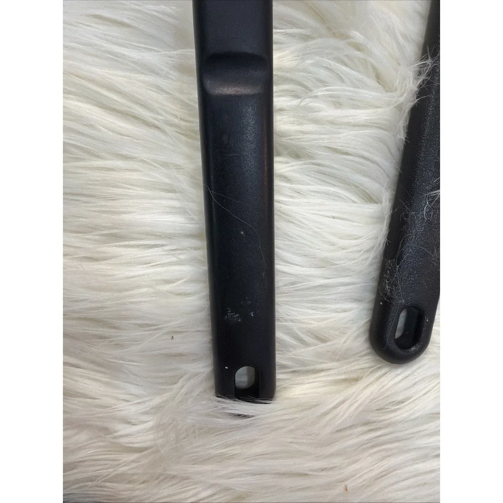 Calphalon Nylon Kitchen Utensil Set  Spoon Spatula Black Gray Lot 3 Heavy Duty 8